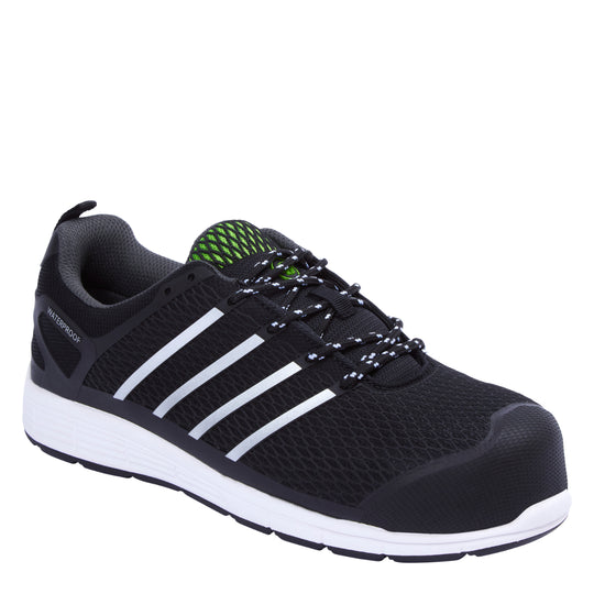 black Apache Motion WR waterproof sports trainer.