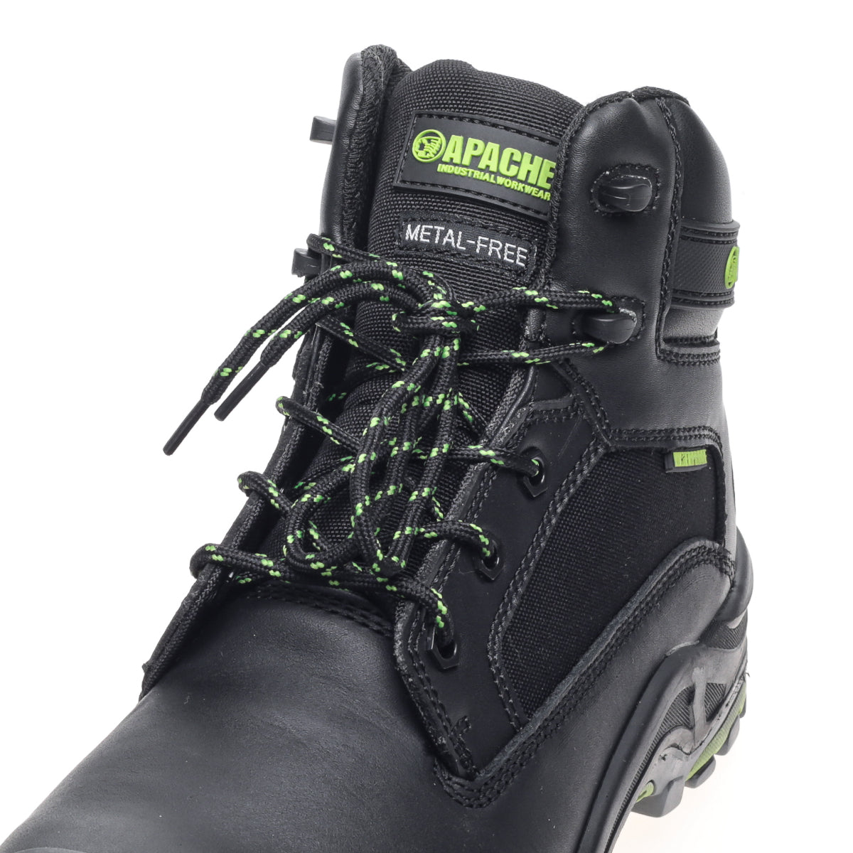 Apache Black Metal Free Waterproof Safety Boot