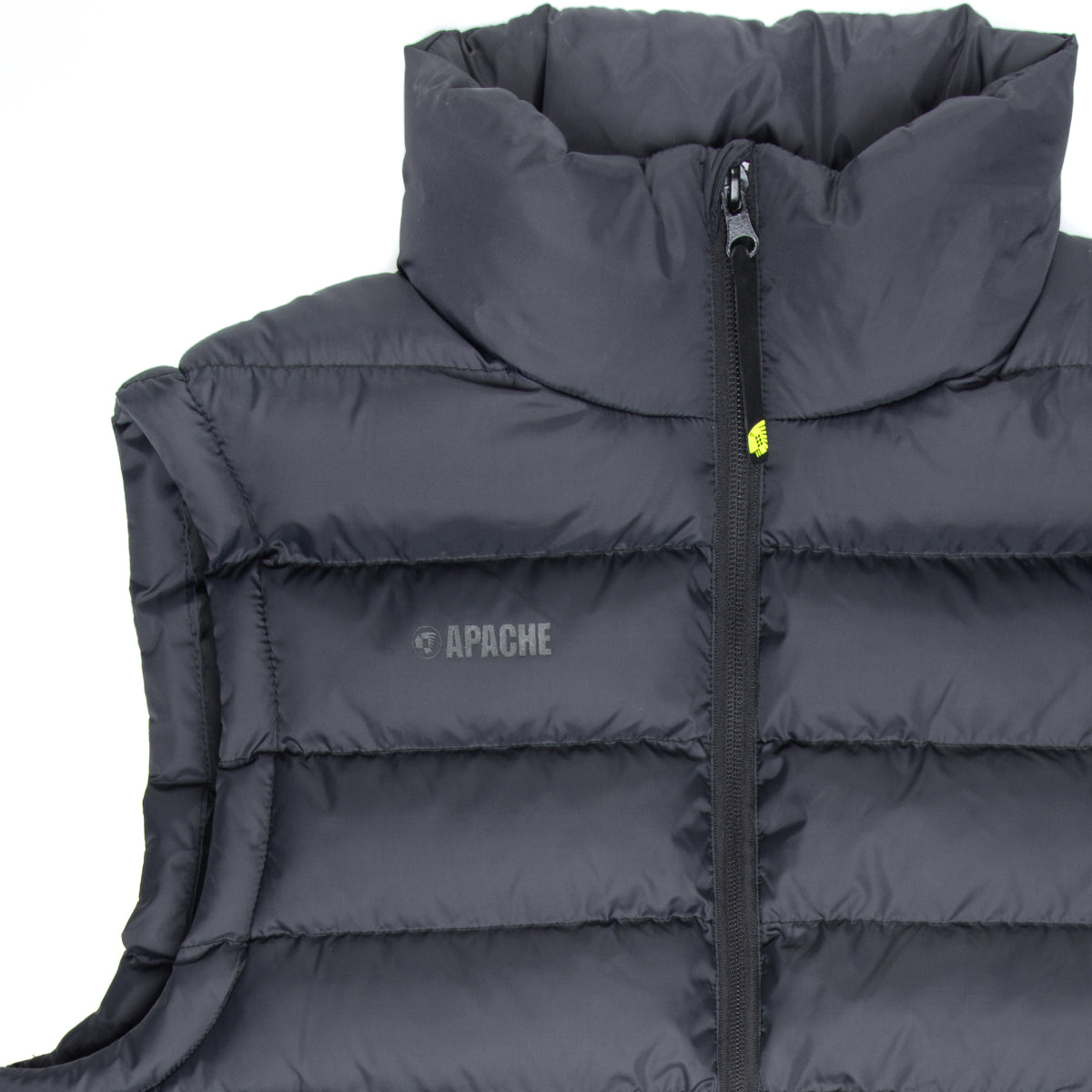 Rear view of the sleek and functional Apache ATS gilet.