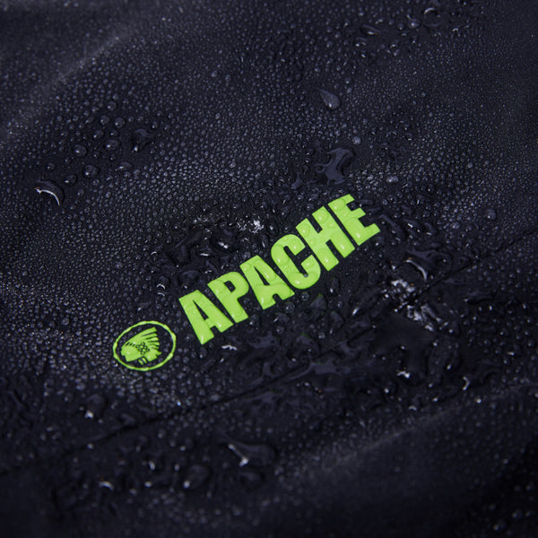 Apache Quebec waterproof trousers with straight-leg fit.