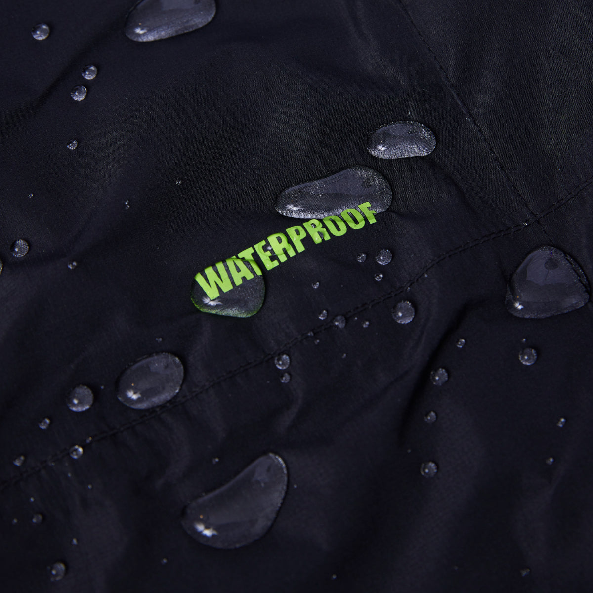 Black Apache Quebec trousers with simple waterproof design.