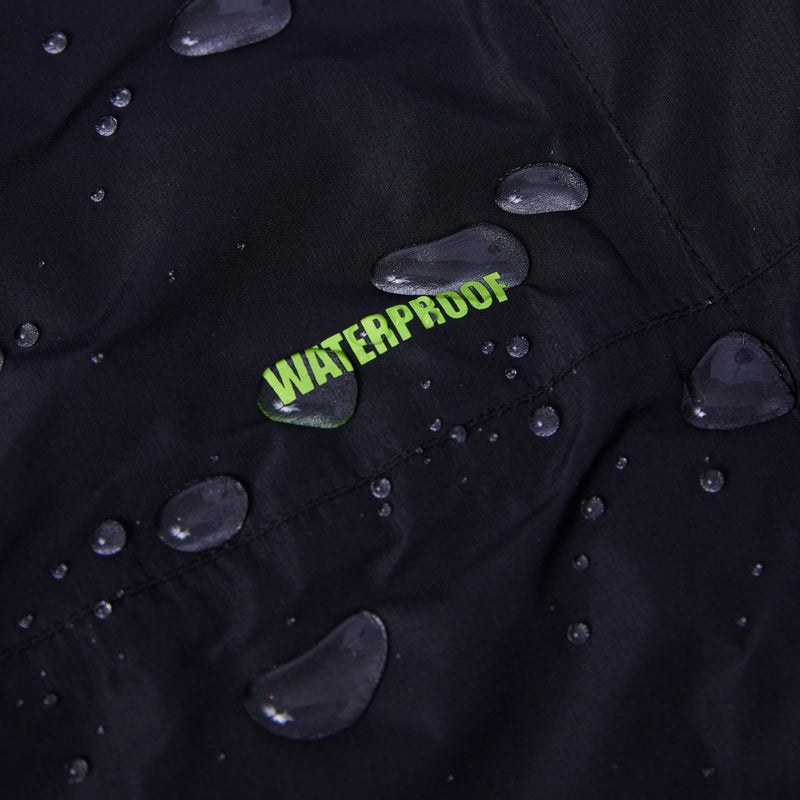 Black Apache Quebec trousers with simple waterproof design.
