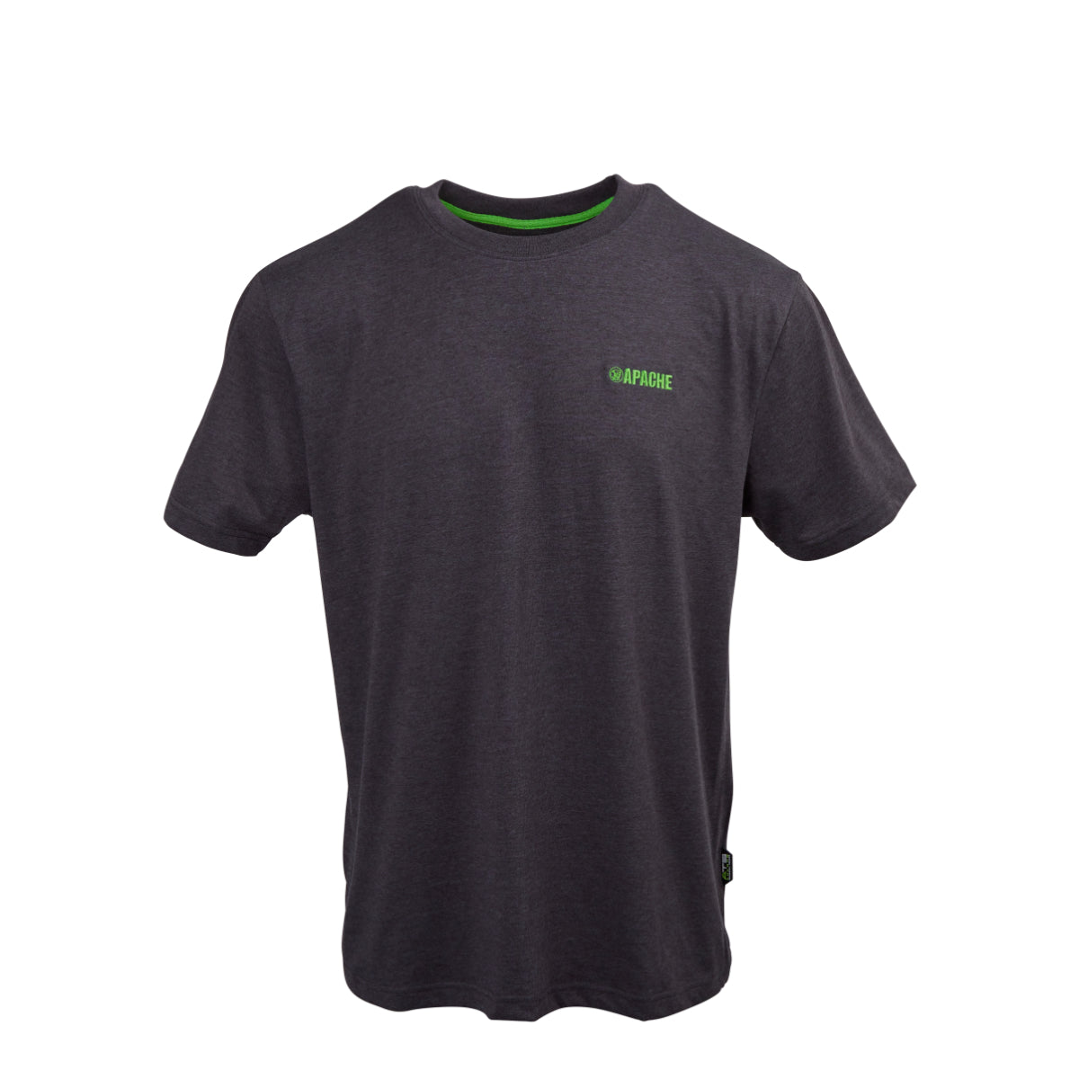 Apache Vancouver workwear t-shirt in charcoal grey, featuring a classic crew neck