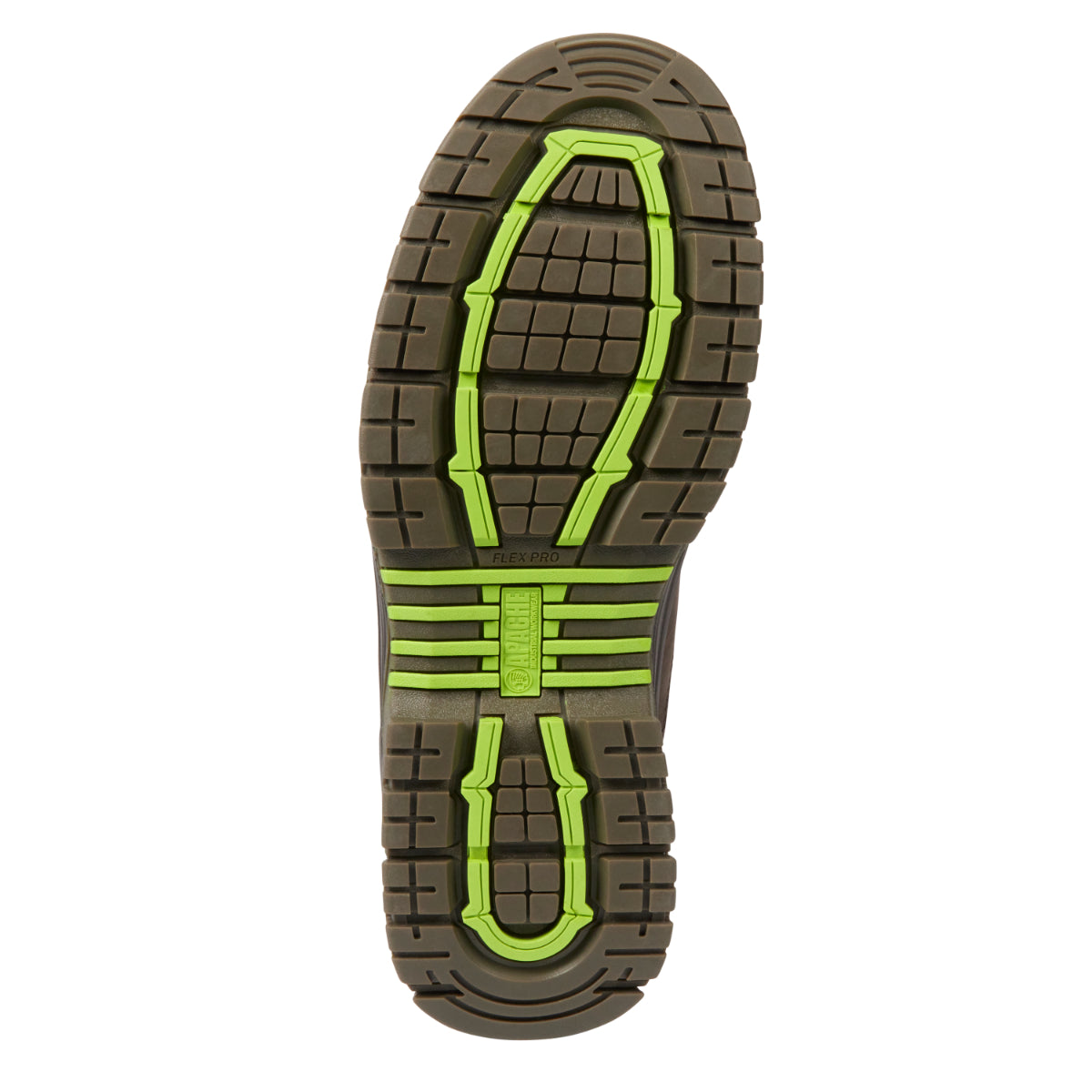 Front angled view of the premium brown Wabana dealer boot.