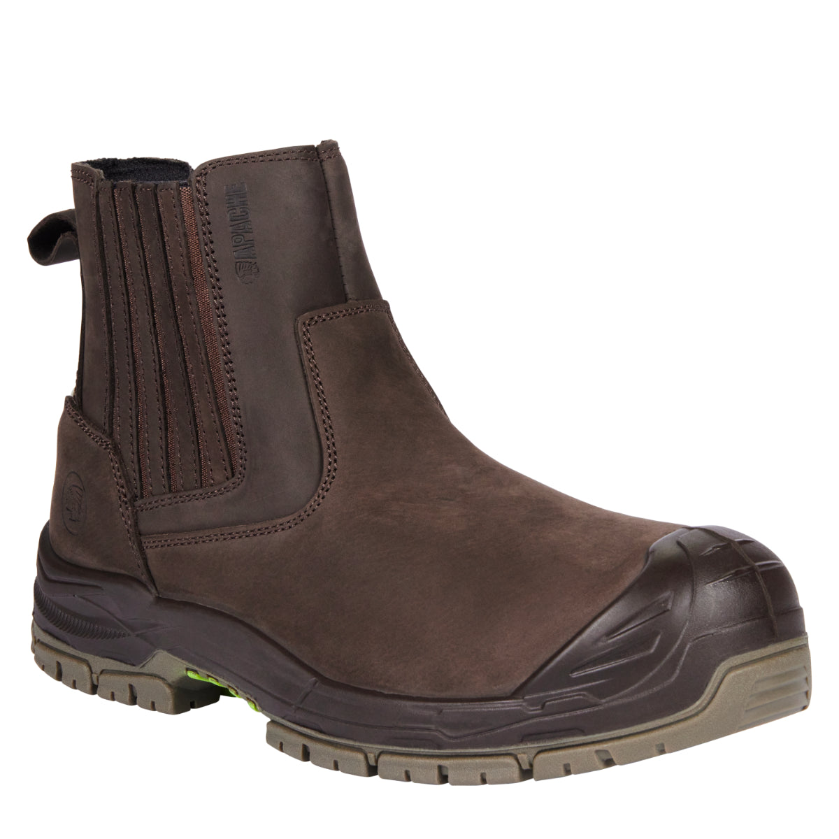 Apache Brown Water Resistant Dealer Boot - GTS Outsole