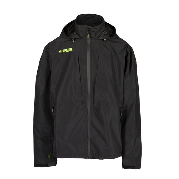 Apache Ottawa stretch waterproof jacket in black and grey.