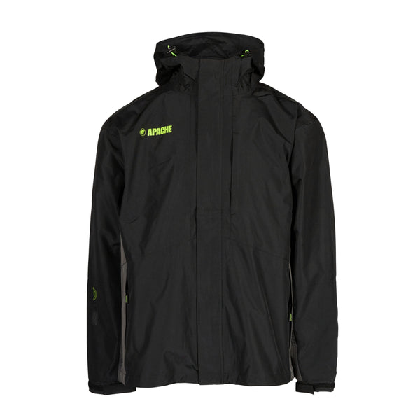 Apache Welland waterproof jacket in black with grey panels