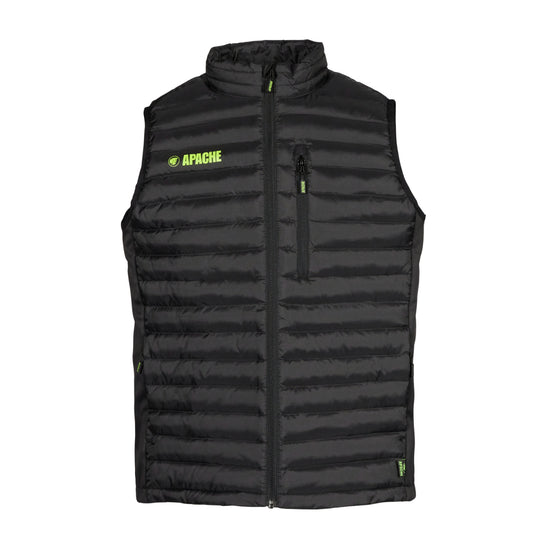Apache Picton stretch gilet with recycled baffles in black