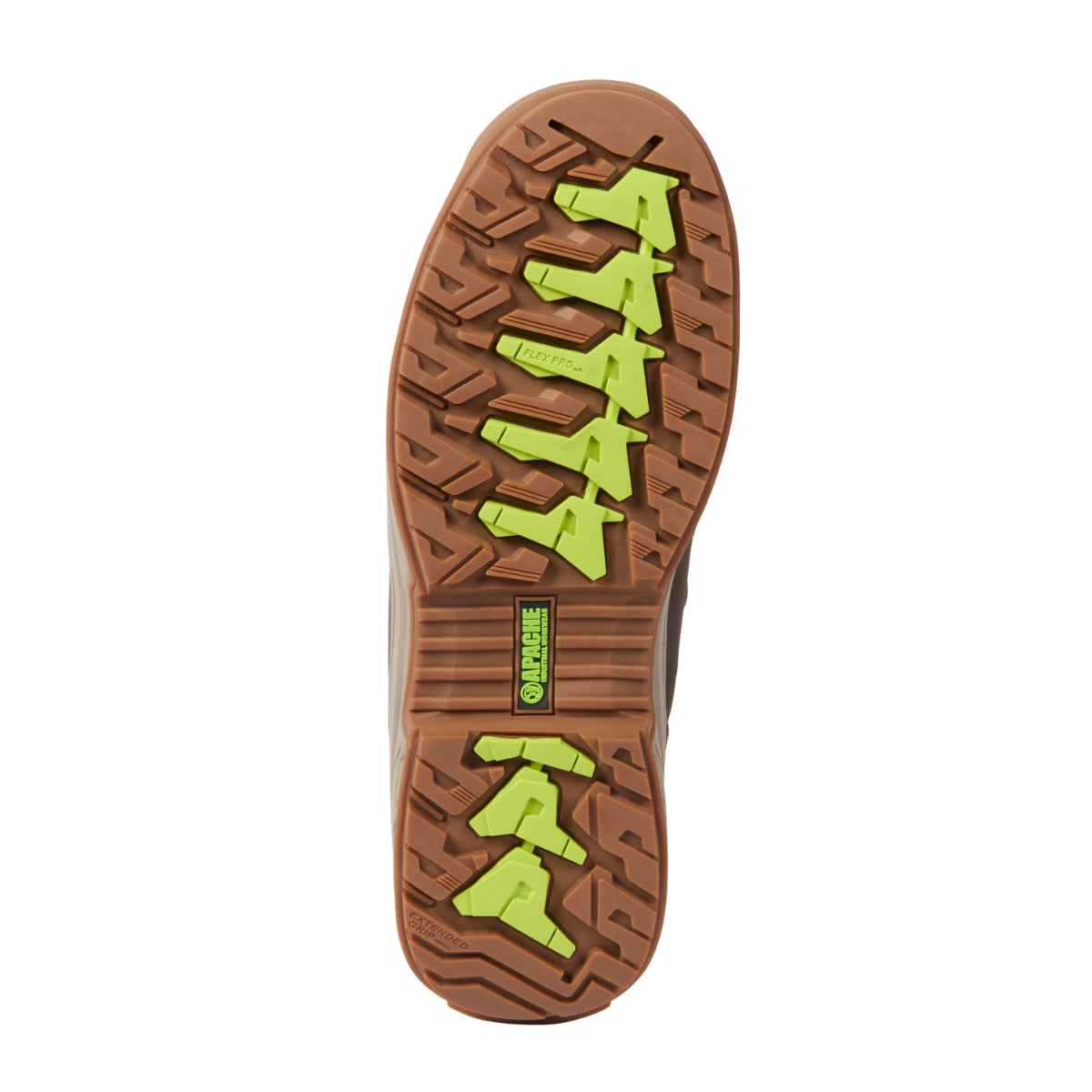 Brown leather Apache Moose Jaw waterproof boot.