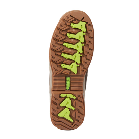 Brown leather Apache Moose Jaw waterproof boot.