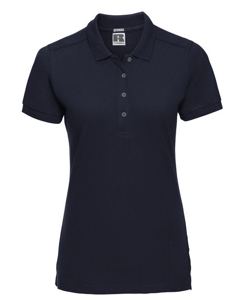 Russell Ladies Fitted Stretch Polo