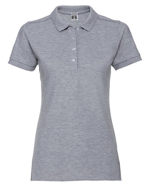 Russell Ladies Fitted Stretch Polo