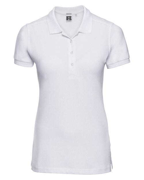 Russell Ladies Fitted Stretch Polo