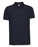 Russell Mens Fitted Stretch Polo