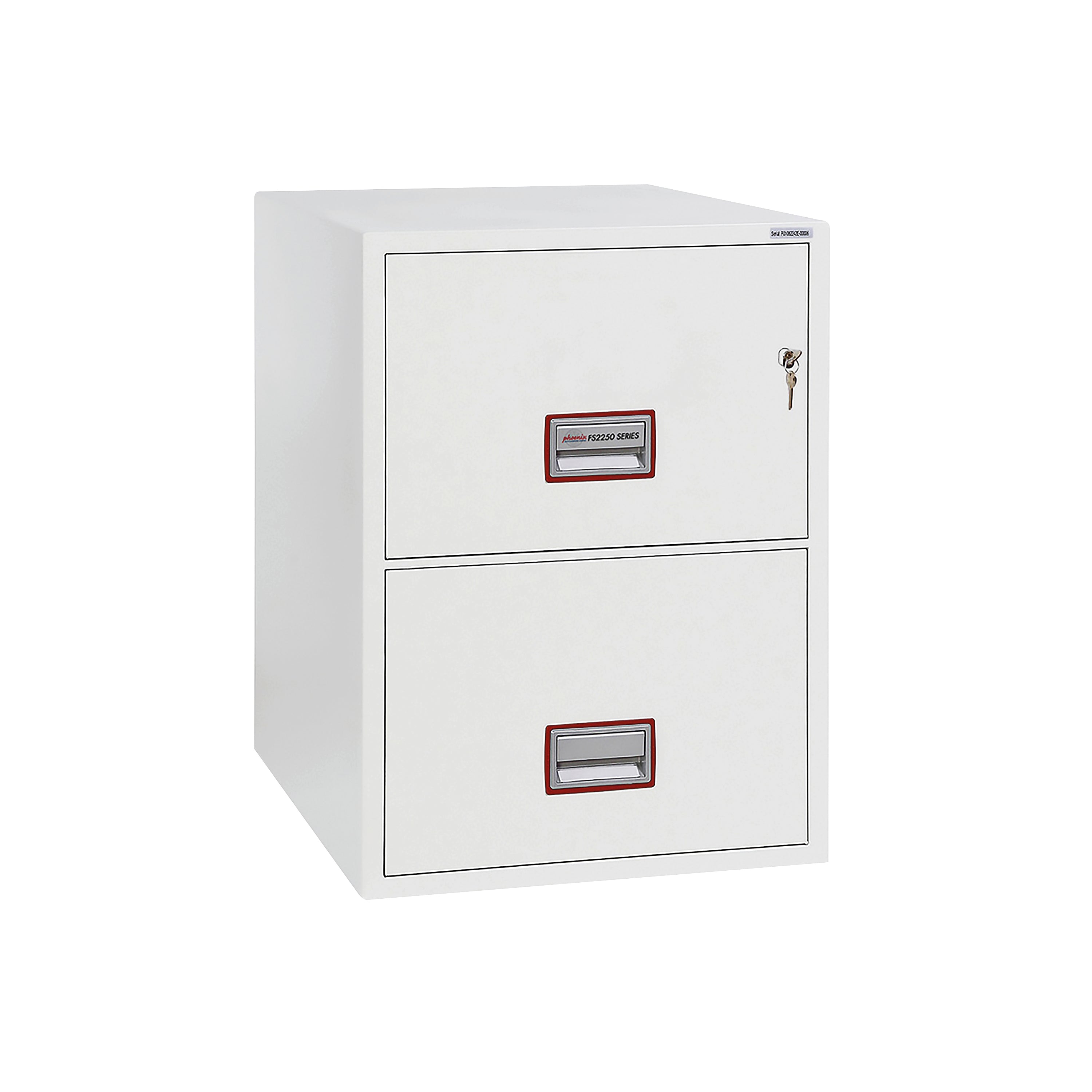 Phoenix 2 Drawer 90 Minute Fire Rated Filing Cabinet FS2252K