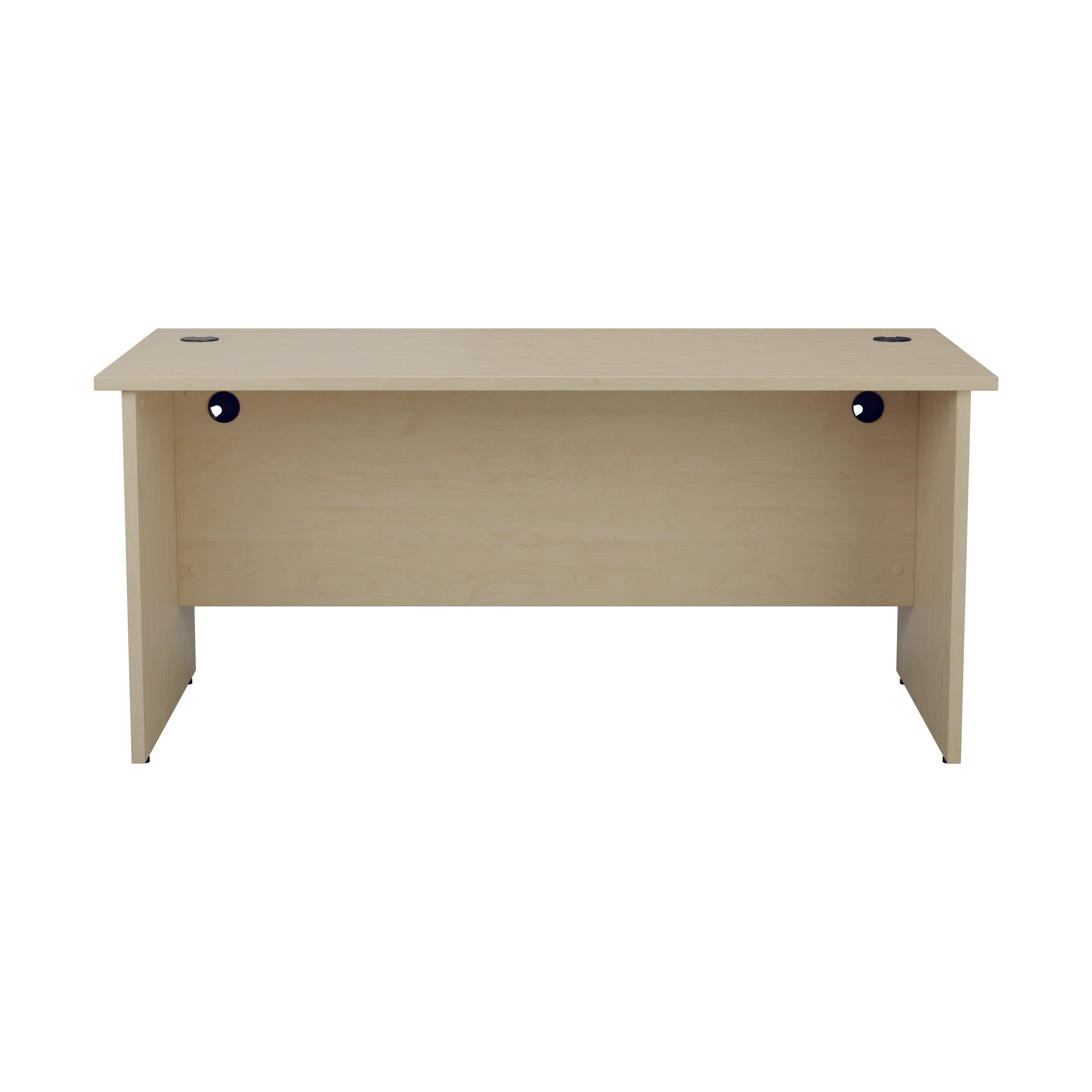 Jemini Rectangular Panel End Desk 1200x800x730mm Maple KF804383