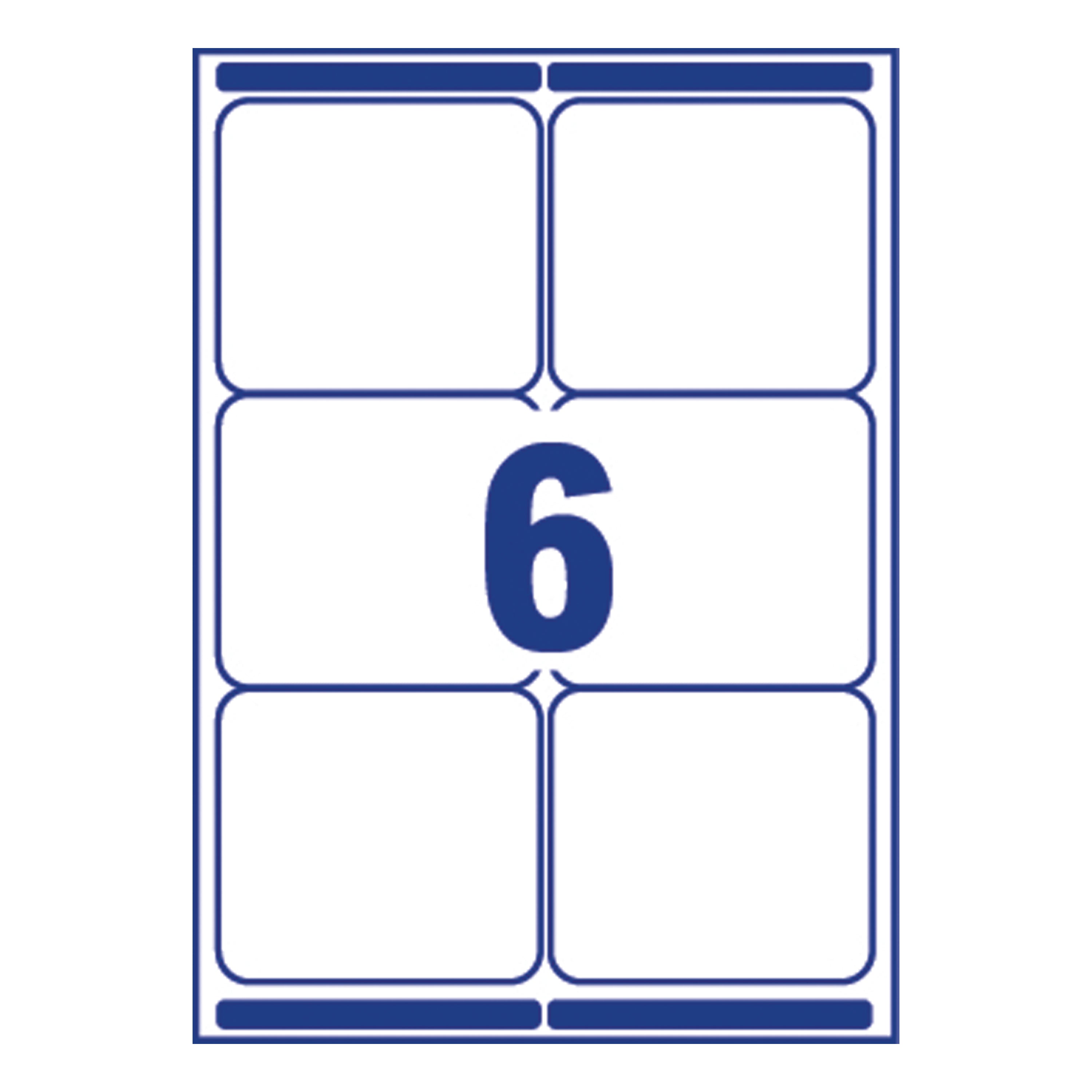 The Ultragrip edge on Avery L7166 labels ensures precise printing.
