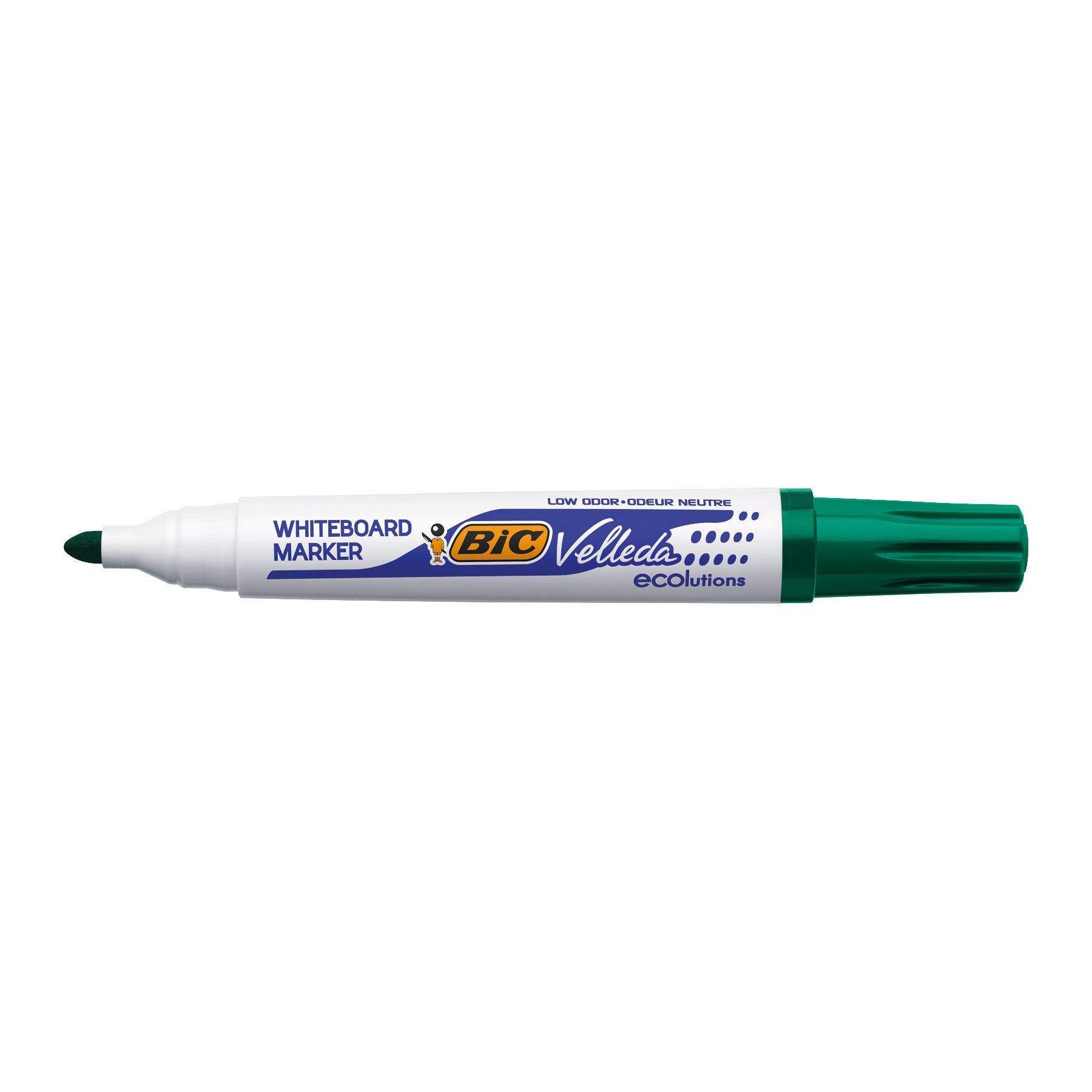 Bic Velleda 1701 Drywipe Marker Green – (Pack of 12)