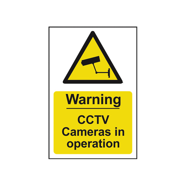 Spectrum Industrial Warning Cctv Cameras In Op S/a Pvc Sign 200x300mm 1311
