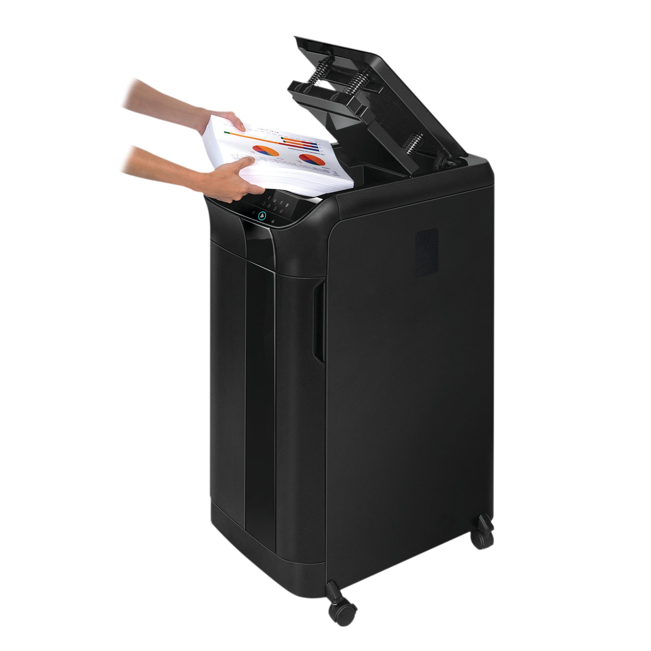 Fellowes Automax 550C Cross Square Cut Shredder (550 sheet automatic/14 sheet manual ) 4963101