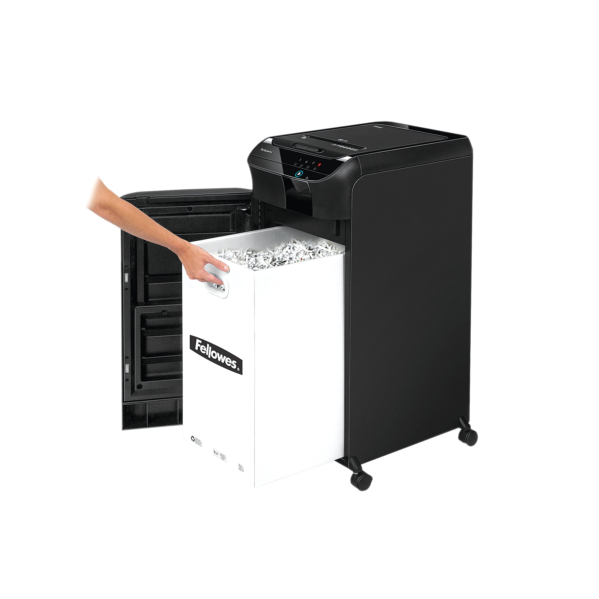 Fellowes Automax 550C Cross Square Cut Shredder (550 sheet automatic/14 sheet manual ) 4963101