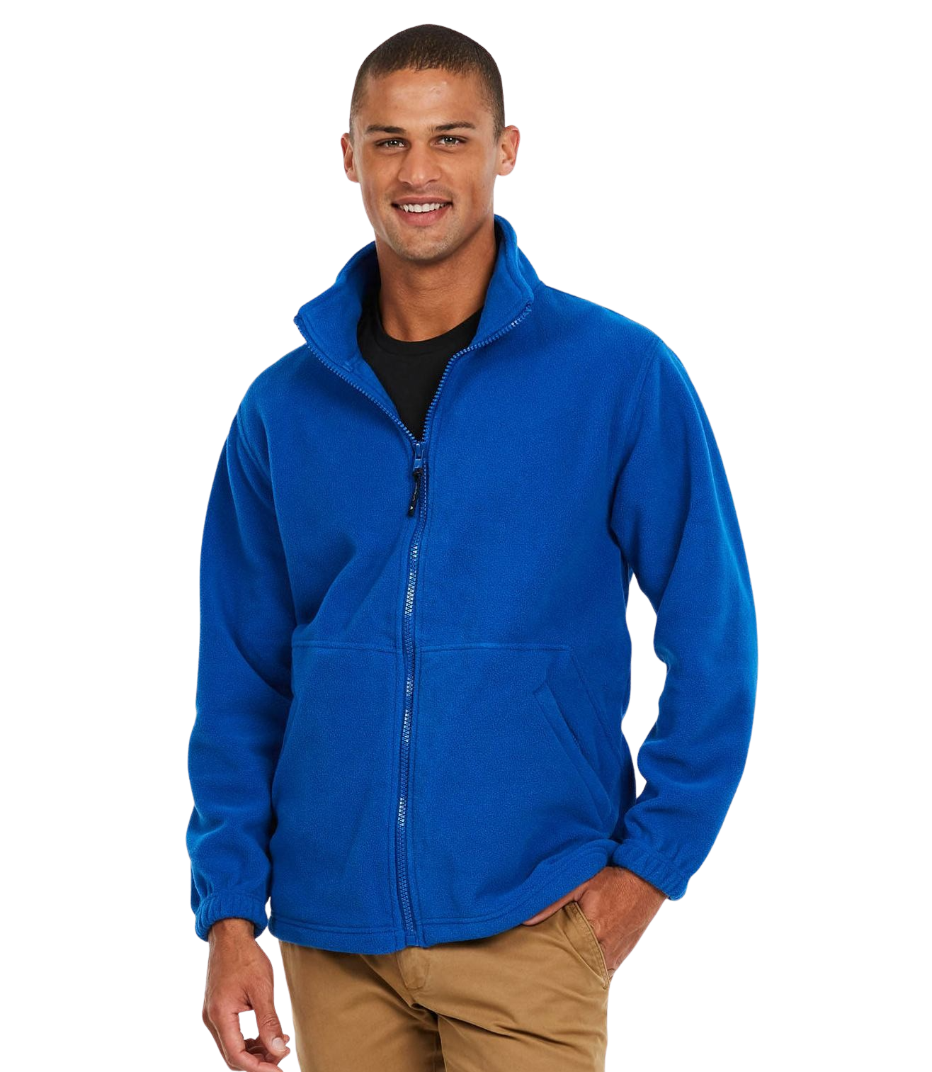 Uneek Classic Full Zip Micro Fleece Jacket UC604 - Royal