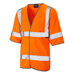 Leo Workwear Gorwell Iso 20471 Cl 3 Half Sleeve Waistcoat - S02 - thumbnail 1