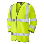 Leo Workwear Forches Iso 20471 Cl 3 3/4 Sleeve Waistcoat