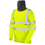 Leo Workwear Combesgate Leo Ecoviz Snood Sweatshirt - SS06 - thumbnail 3