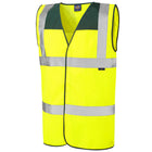 Leo Workwear Bradworthy Leo Ecoviz Bottle Yoke Waistcoat - W09
