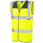 Leo Workwear Bradworthy Leo Ecoviz Bottle Yoke Waistcoat