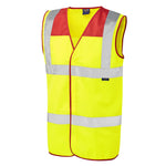 Leo Workwear Bradworthy Leo Ecoviz Bottle Yoke Waistcoat