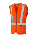 Leo Workwear Copplestone Leo Ecoviz Pc Railway Plus Waistcoat - W16 - thumbnail 1