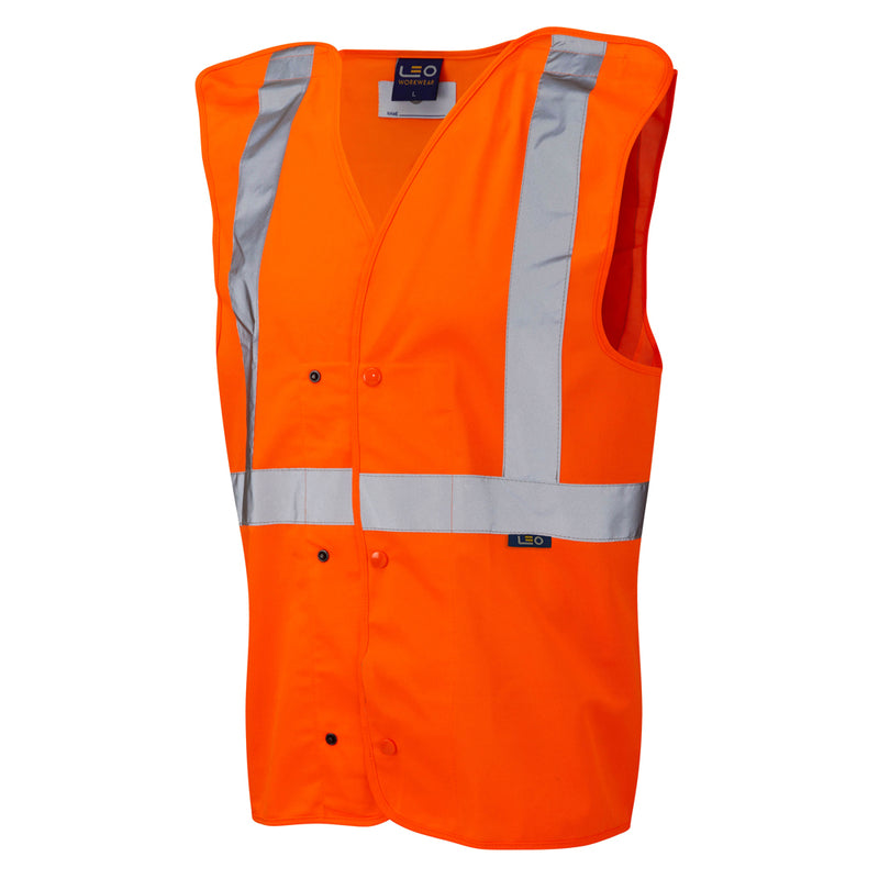 Leo Workwear Chapelton Leo Ecoviz Underground Waistcoat