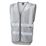 Leo Workwear Commodore Leo Zipped Reflective Waistcoat - thumbnail 3