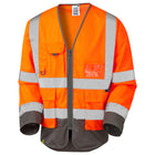 Leo Workwear Wrafton Leo Ecoviz Superior Sleeved Waistcoat - S12