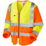 Leo Workwear Wrafton Leo Ecoviz Superior Sleeved Waistcoat