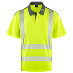 Leo Workwear Trimstone Leo Ecoviz Coolmax High Performance Polo Shirt - thumbnail 4