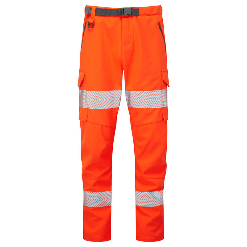 Starcross women's stretch work trouser. High-visibility design for safety.