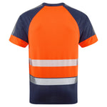 Leo Workwear Forda Leo Ecoviz Performance+ Dual Colour T-Shirt - thumbnail 9