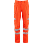 Leo Workwear Winsford Leo Ecoviz Lightweight Polyester Stretch Cargo Trousers - CT05