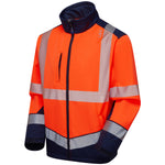 Leo Workwear Bowden Iso 20471 Cl 2 Softshell Jacket