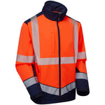 Leo Workwear Bowden Iso 20471 Cl 2 Softshell Jacket - SJ02 - thumbnail 9