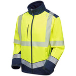 Leo Workwear Bowden Iso 20471 Cl 2 Softshell Jacket