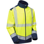 Leo Workwear Bowden Iso 20471 Cl 2 Softshell Jacket - SJ02 - thumbnail 19