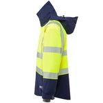 Leo Workwear Dartmoor Iso 20471 Cl 3 Ecoviz 10K Breathable Bomber Jacket