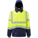 Leo Workwear Dartmoor Iso 20471 Cl 3 Ecoviz 10K Breathable Bomber Jacket