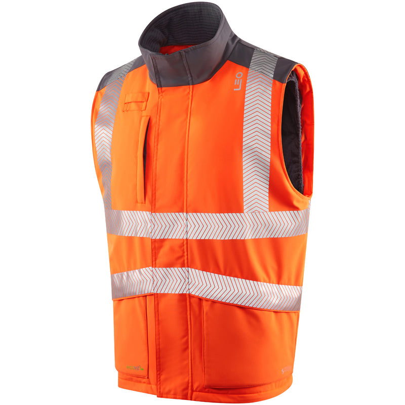Leo Workwear Halsinger Leo Ecoviz Performance+ Bodywarmer