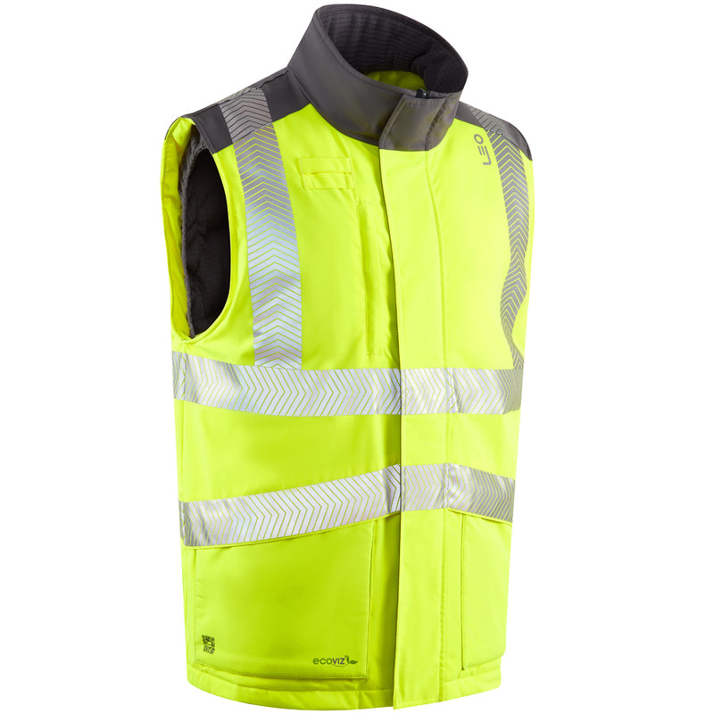 Leo Workwear Halsinger Leo Ecoviz Performance+ Bodywarmer