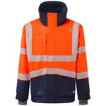 Leo Workwear Dartmoor Iso 20471 Cl 3 Ecoviz 10K Breathable Bomber Jacket